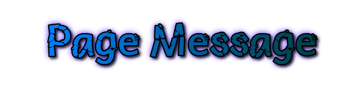 Page Message